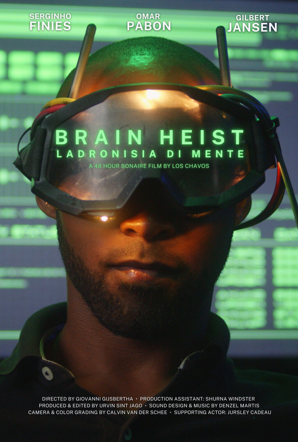 Filmposter for Brain Heist